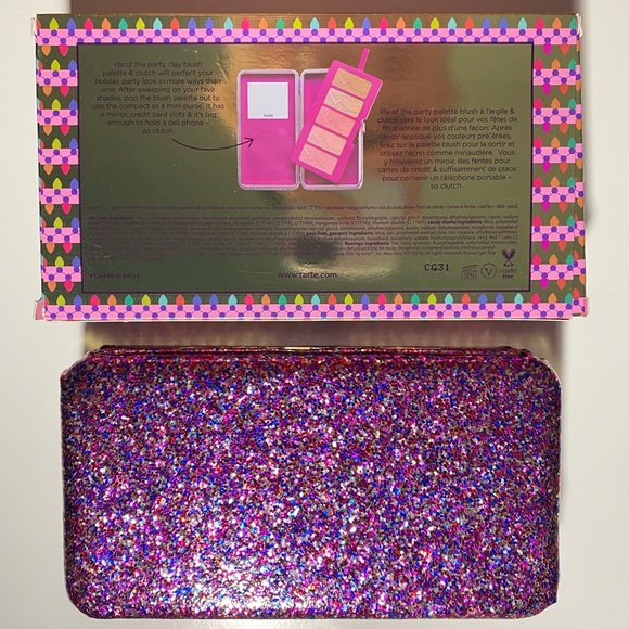 Life of the Party Clay Blush Palette & Clutch - Picture 2 of 2